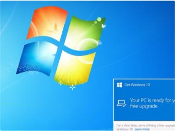 Windows 7即将停止支持，Windows 10传承安全接力棒