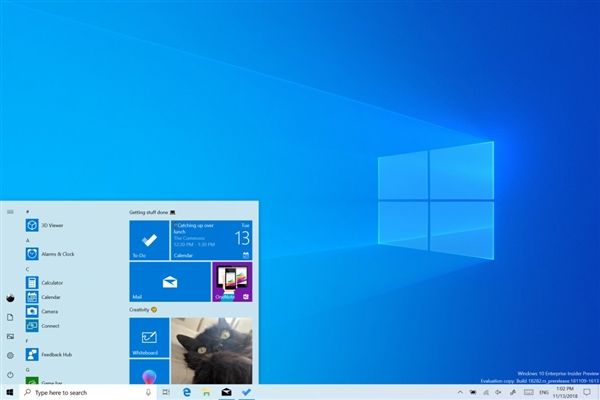 Win10 20H1新版本18865推送：仍在苦苦修复BUG