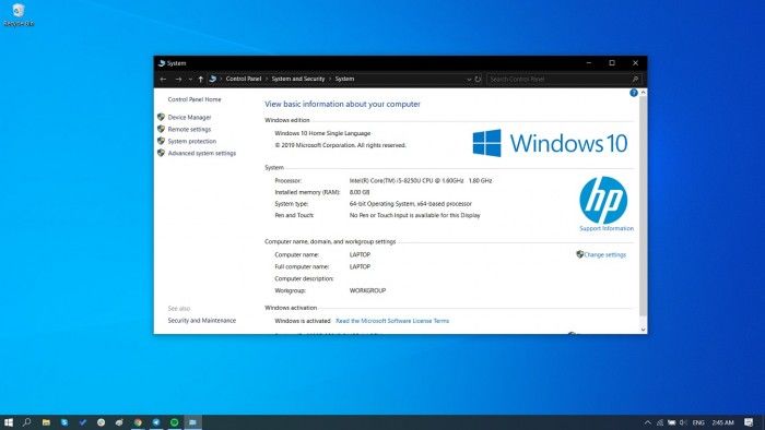 微软发布Windows10 May 2019更新最低系统要求