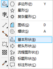 CDR基本图形介绍