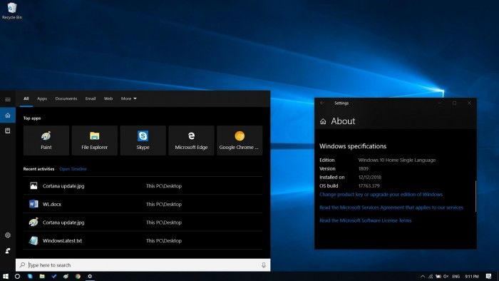 Windows10十月更新Cortana获得服务器端更新 引入全新UI