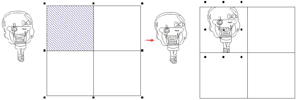 CorelDRAW图片放置入表格方法介绍