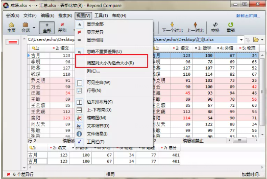 设置Beyond Compare比较文件显示样式的详细教程