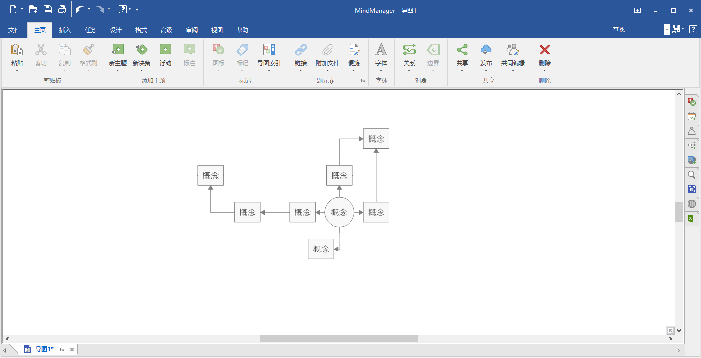 MindManager 2020关联功能的详细解析