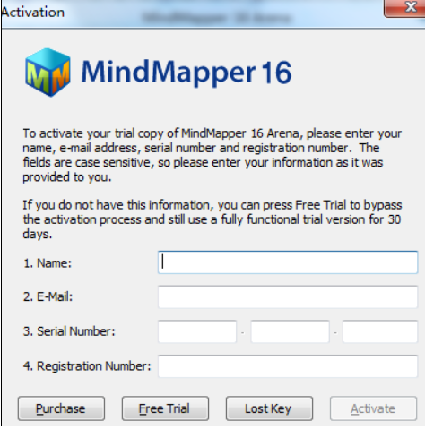 MindMapper 16的激活教程