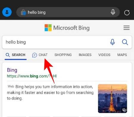 如何在手机应用和电脑上与 Bing AI 进行对话？