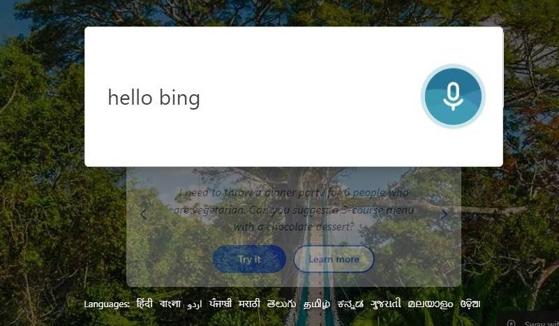 如何在手机应用和电脑上与 Bing AI 进行对话？