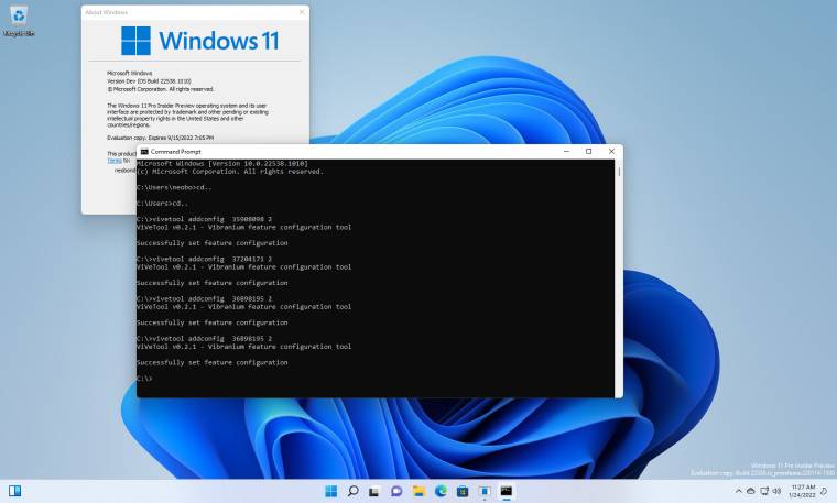 这是在 Windows 11 build 22538 中启用和禁用新任务管理器的方法