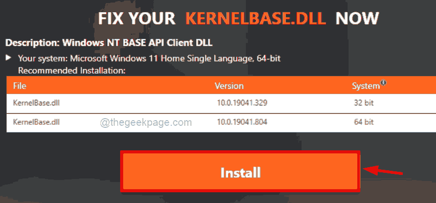 修复：Windows 11、10 中的 KernelBase.dll 错误 [已解决]