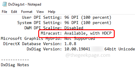 修复 Windows 10/11 中 Miracast 不支持的问题。