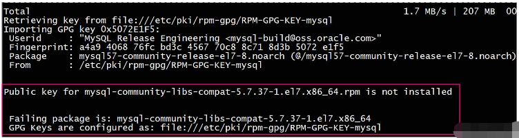 CentOS7中安装MySQL实例分析