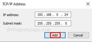 如何在 Windows 10 / 11 上为单个 LAN 网卡分配多个 IP 地址？