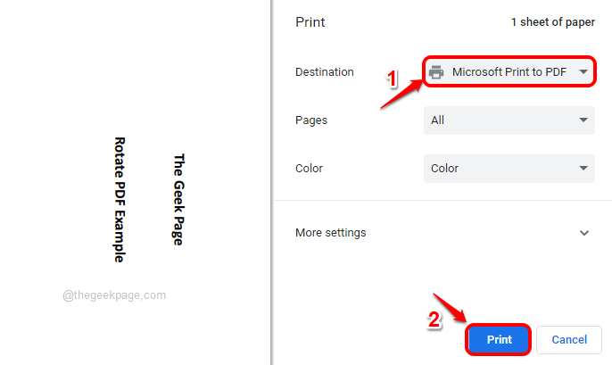 如何在 Google Drive 中临时/永久旋转 PDF