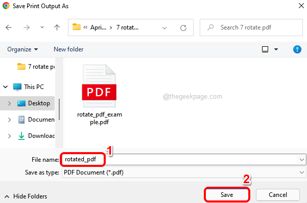 如何在 Google Drive 中临时/永久旋转 PDF