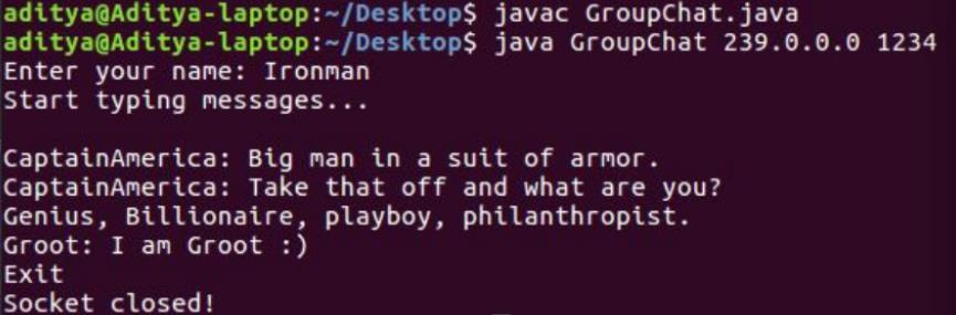 Java编程:使用MulticastSocket实现群聊应用程序