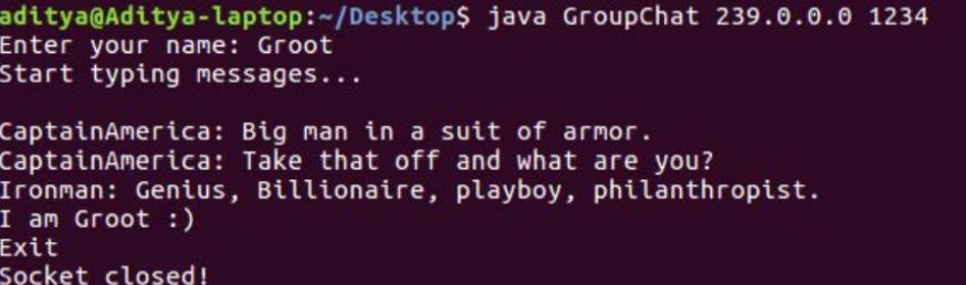 Java编程:使用MulticastSocket实现群聊应用程序