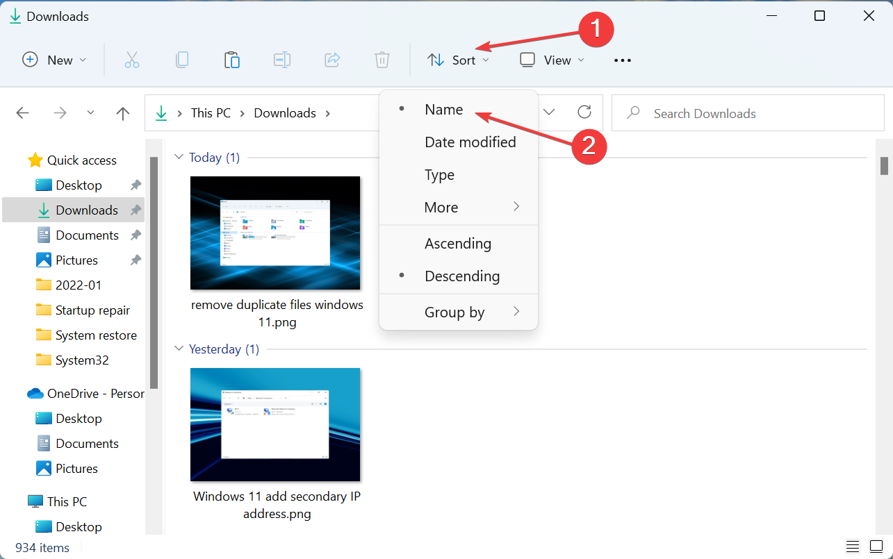 如何使用Windows 11查找和删除重复文件