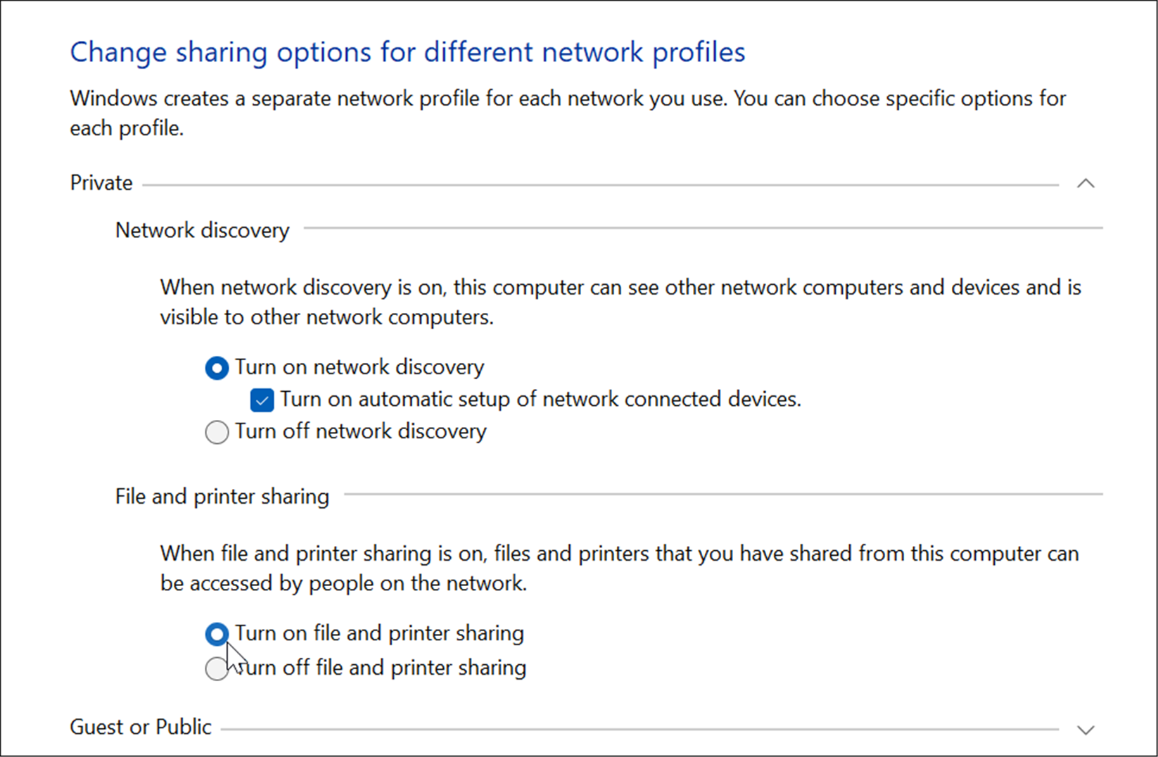 如何在 Windows 11 中共享打印机