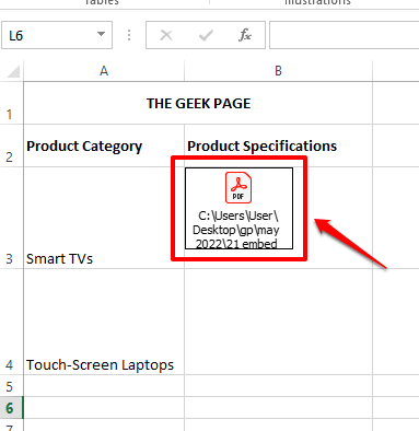 如何在 Excel 中插入 PDF 文档作为对象