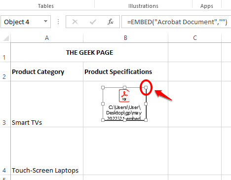 如何在 Excel 中插入 PDF 文档作为对象