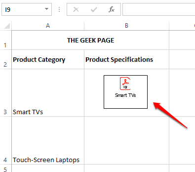 如何在 Excel 中插入 PDF 文档作为对象