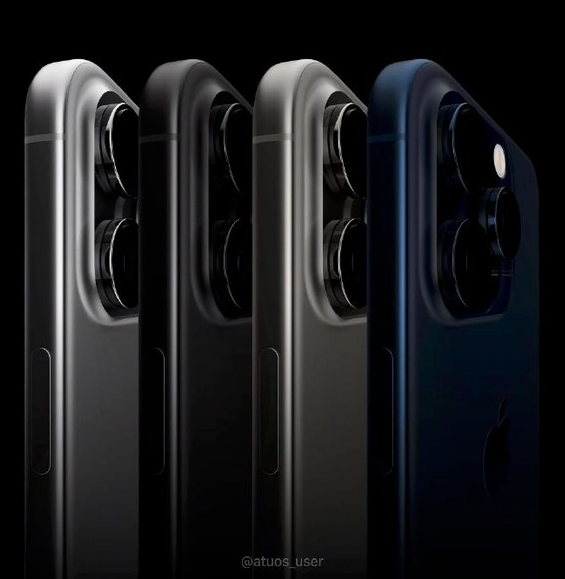 iPhone 15 Pro系列引入钛合金镜头圈，成为全新亮点