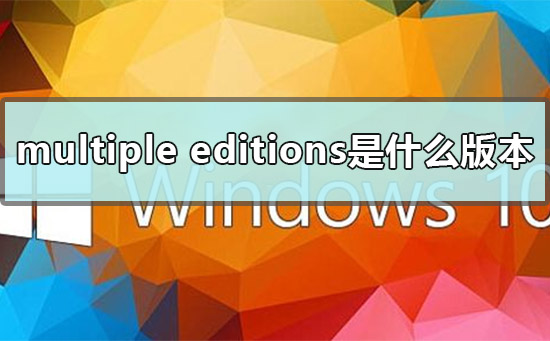 multiple editions是什么版本