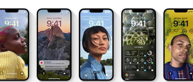 iOS 16操作系统正式发布,自定义iOS 16锁屏界面