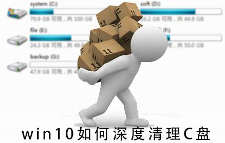 win10如何深度清理C盘