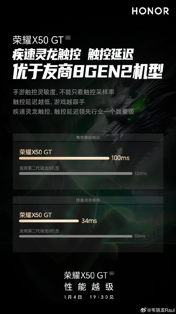 荣耀新机X50 GT曝光：满帧战神来袭，友商8 Gen2机型或遇强劲对手