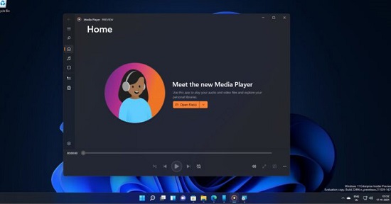 微软向部分正式版使用者推送新版Win11 Media Player