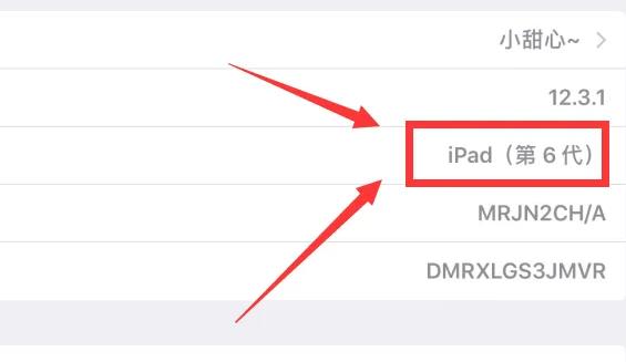 苹果ipad怎么看是几代