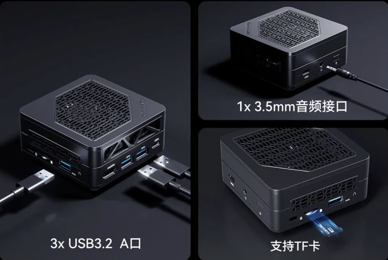 铭凡 EM780 口袋主机上架：R7 7840U + 32G 售价 3999 元