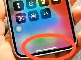 如何通过 iPhone 底部横线切换应用？