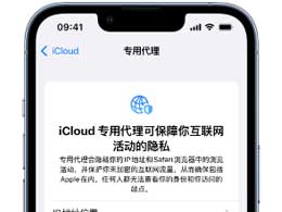 使用iCloud专用代理在iPhone15上保护网页浏览的方法指南