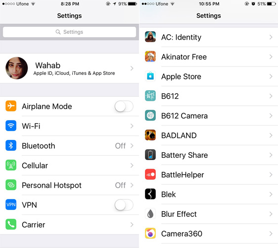 解决iPhone设置中应用程序未显示的问题方法
