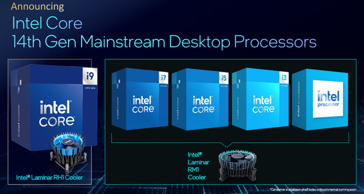 Intel发布14代酷睿S系列处理器，性能猛增37％！