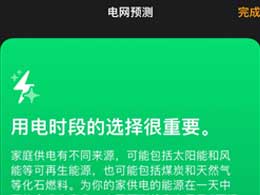 了解一下iOS 17中的“电网预测”功能有什么作用？