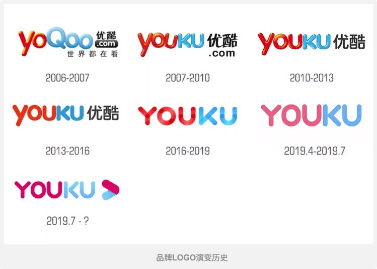 优酷宣布更新 Logo：主题色由“红蓝”改为“蓝橙”