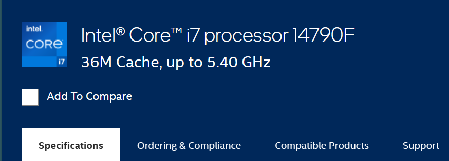 英特尔酷睿 i7-14790F、i5-14490F 处理器暗中推出，仅限中国大陆销售