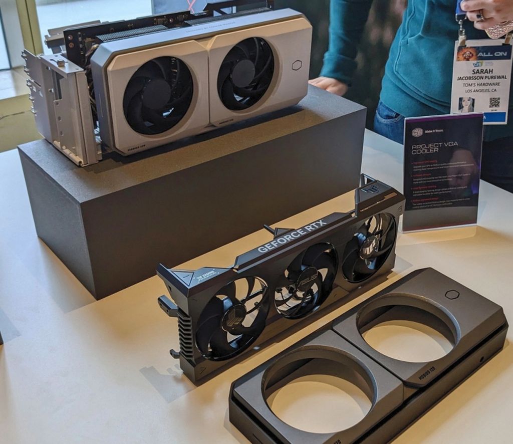 改进显卡散热和减少噪音的酷冷至尊 VGA 项目：增加风扇来提升性能