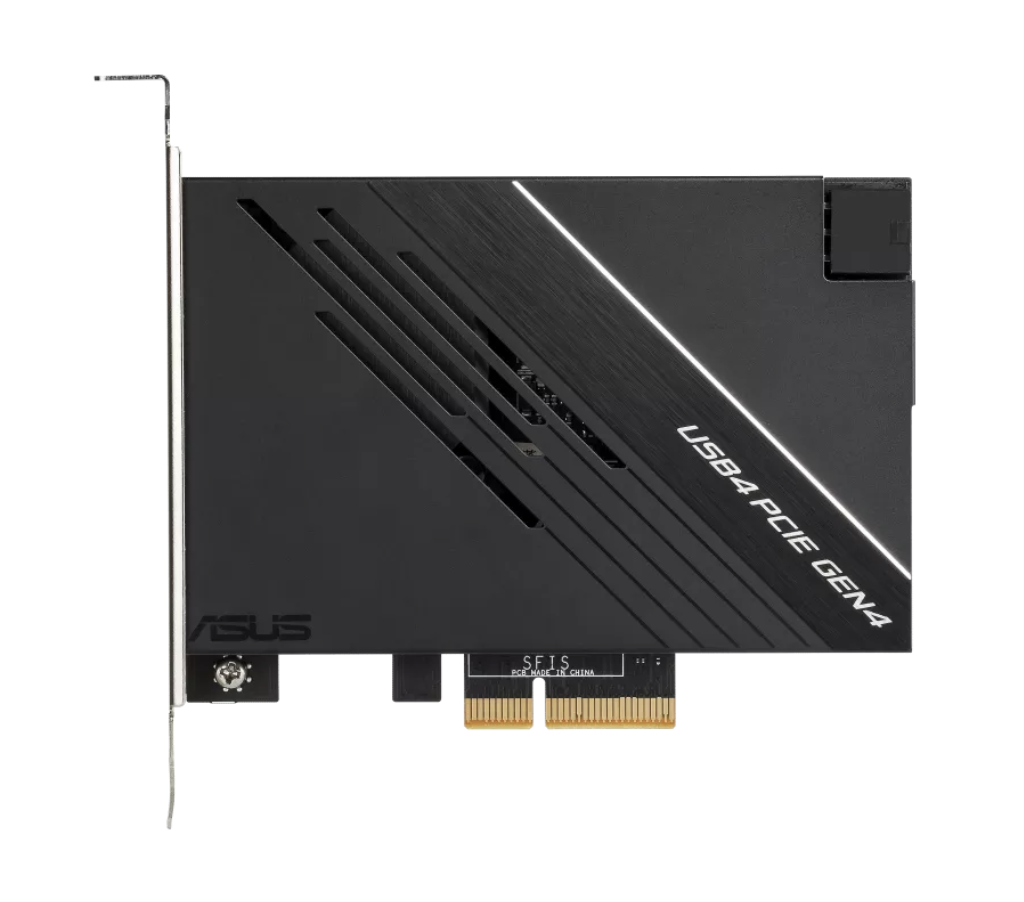 华硕推出 PCIe USB 4 扩展卡：40 Gbps 双向带宽、2C + 2 DP 接口设计