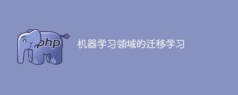 机器学习领域的迁移学习