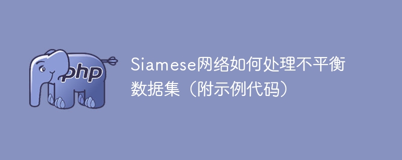 Siamese网络如何处理不平衡数据集（附示例代码）