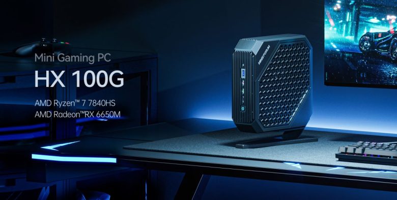 铭凡 AMD 独显迷你主机 HX100G 上架：换装 Zen4 APU，准系统版 4799 元