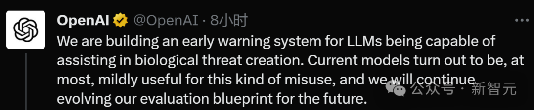 新实验证明：GPT-4无法制造生物武器，其杀伤力非常低！