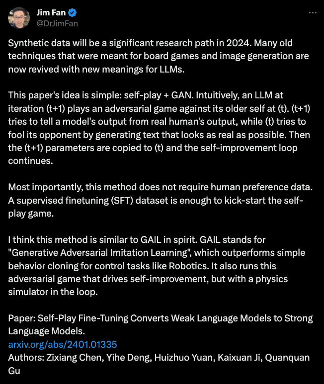 UCLA华人提出全新自我对弈机制！LLM自己训自己，效果碾压GPT-4专家指导