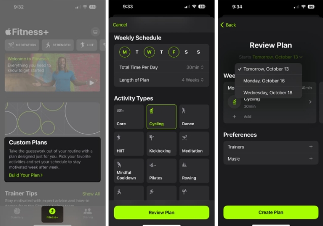 创建个性化的Apple Fitness+计划：iOS 17指南
