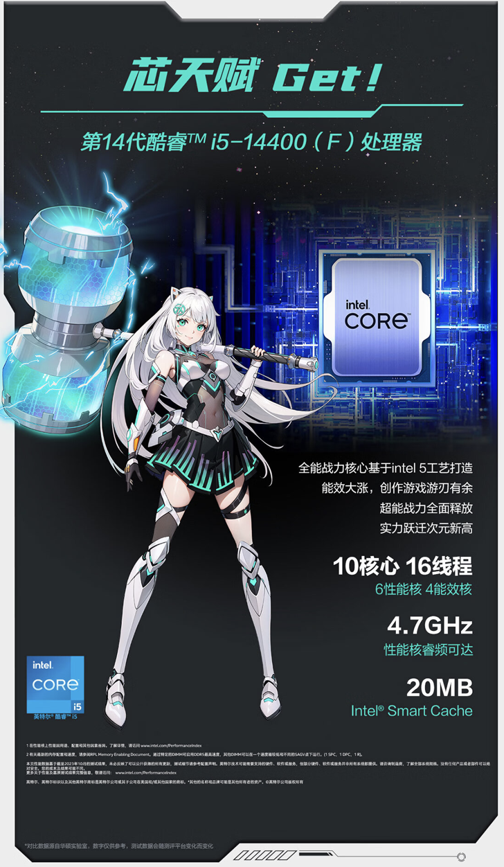 华硕 2024 款天选 X 台式电脑开售：i5-14400F / i7-14700F 处理器 + RTX 4060Ti 独显