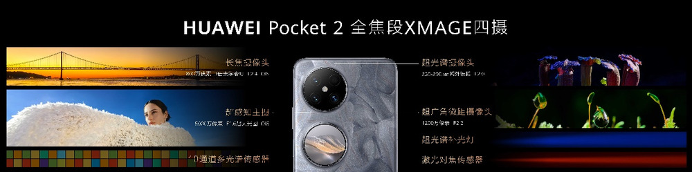 时尚高端之作，引领科技美学，全新小折叠旗舰HUAWEI Pocket 2正式发布